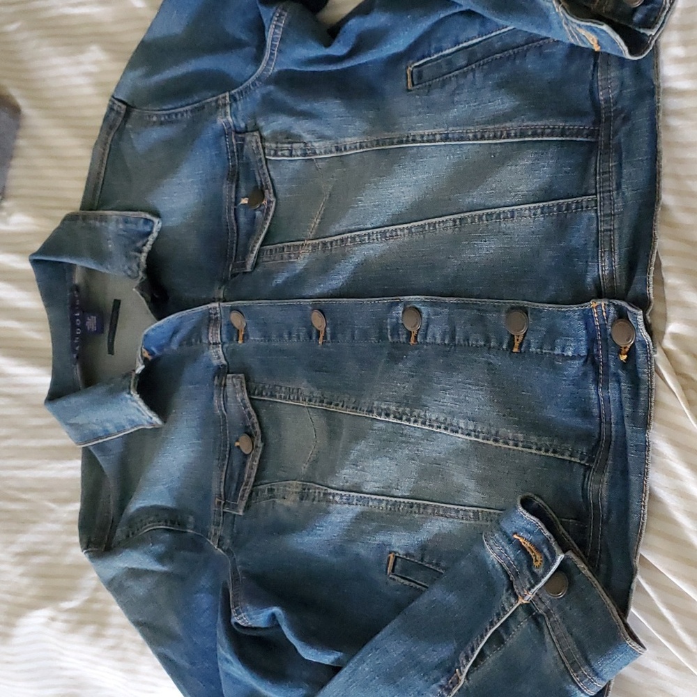 Bandolino Jean Denim Jacket - Picture 2 of 10